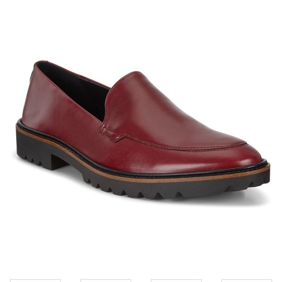 ECCO Incise Tailored Loafer in Syrah color - Picture 2 of 10